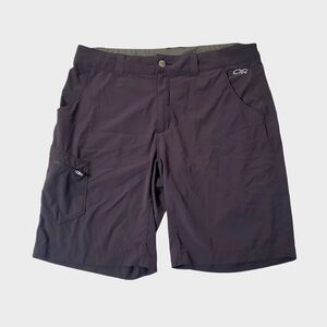 Outdoor‎ Research Men's Black Ferossi Performance Hike Workout Shorts Size 36